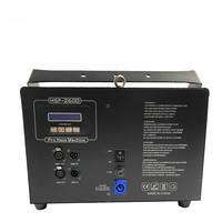 Mesin Asap Panggung 2600W dengan Tangki 4L Kontrol DMX Jarak Jauh Pemanasan Cepat Output Asap Tinggi untuk Pesta DJ/Klub