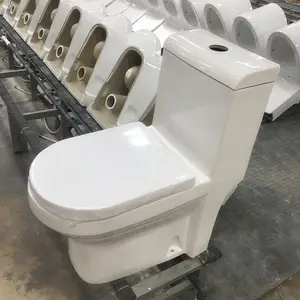 中国制造商卫浴厂一体式陶瓷wc品牌马桶