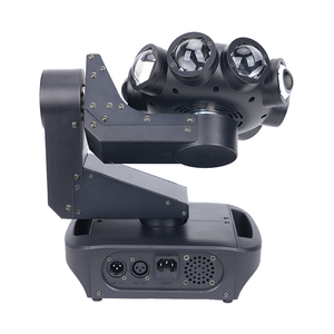 Luz de Cabeza Móvil de Nueve Haces DMX512 RGBW, Potente Luz de Escenario para Discotecas, Fiestas y Festivales, la Mejor Opción - Product Image 5