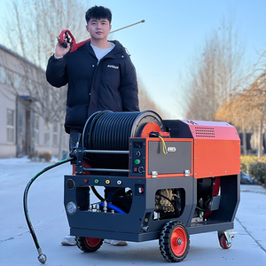 <span class=keywords><strong>Prix</strong></span> de la machine de nettoyage à haute pression AMJET, nettoyeur de canalisations à <span class=keywords><strong>essence</strong></span>, pompe à jet d'eau pour égouts, nettoyeur de tuyaux - Product Image 2