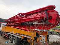 Bomba de Concreto SANY SY5419THB de 52m con Motor Diésel Usado y Productividad de 170m/h, 1000 Horas de Uso Probadas e Inspeccionadas