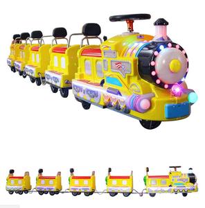 Patio interior paseos de la batería operado de Estilo vintage eléctrica gran tren sin orugas serie de máquina de juego - Product Image 2