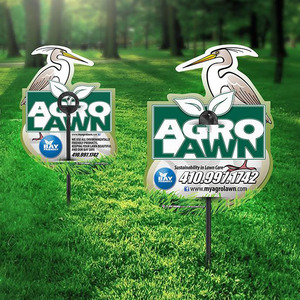 เสาพลาสติกสำหรับดูแลสนามหญ้าแบบหนา ขนาด 18 นิ้ว - Product Image 2