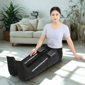 Masajeador de piernas por compresión de aire con enchufe eléctrico para masaje de piernas en casa - Product Image 1