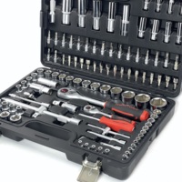 Ensemble de perceuse électrique sans fil, outils de 109 pièces, tournevis portable, perceuse, 1 an de garantie, étui rigide