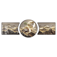 Peinture décorative pour salon, impression HD, paysage, tableau moderne de luxe, peinture sur toile en porcelaine cristalline, nature morte, art mural