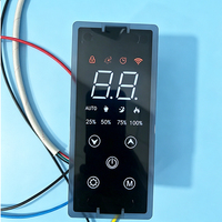 Thermostat programmable intelligent à écran vertical avec protection IP30 et réponse rapide pour les systèmes de chauffage électriques