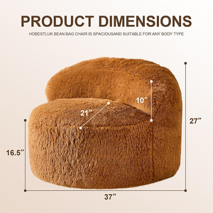 เก้าอี้บีนแบ็กขนาดใหญ่สำหรับผู้ใหญ่แบบไม่มีฟิลเลอร์ - Product Image 2