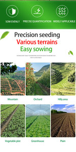 Seminatrice manuale a 2 file ad alta precisione per ortaggi, con componente centrale a ingranaggi, per la semina di <span class=keywords><strong>semi</strong></span> di ortaggi, erbe cinesi, cavoli, <span class=keywords><strong>ravanelli</strong></span> e piccole colture - Product Image 3