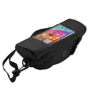 Bolsa Delantera para Motocicleta <span class=keywords><strong>Oxford</strong></span> Multifuncional Impermeable, Fácil de Instalar, con Hebilla para Manillar, Puerto para Auriculares, Accesorio Duradero para Motociclistas - Product Image 2