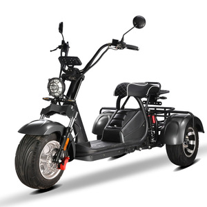 2022 2023 UE Entrepôt Européen Livraison Gratuite 3000W 60V 20Ah Gros Pneu Suspension LED Adulte Ville Coco Scooter Électrique Mobilité - Product Image 4