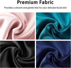 Masque de sommeil en soie de mûrier occultant pour les yeux, idéal pour les voyages et le yoga, ajustable et grand format, MOQ personnalisé de 100 pièces - Product Image 5