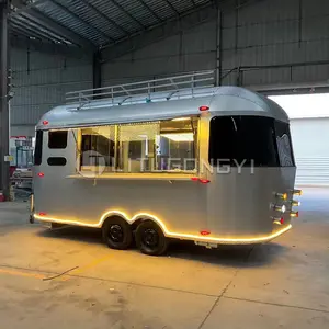 Vendite dirette nelle fabbriche cinesi gelato mobile per camion Fast Food caffè Pizza europa con attrezzatura da cucina completa