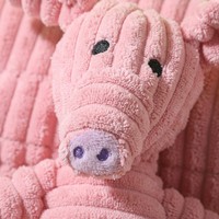 Juguete de Peluche para Mascotas, con Forma de Animal de Dibujos Animados, de Pana Acanalada, para Masticar, Limpieza Dental, con Sonido, Interactivo, para Cachorros, Venta al Por Mayor
