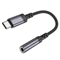 Kabel Konverter Audio Digital Borofone BV24 Graceful Tipe-C ke 3.5mm