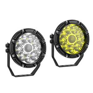 ไฟส่องสว่างแบบวงกลม LED ขนาด 5 นิ้ว 45 วัตต์ สำหรับงานออฟโรด ตัวเรือนอะลูมิเนียมอัลลอย ควบคุมด้วยสวิตช์ไฟแบบ DC - Product Image 1