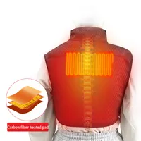 痛みを和らげるための振動マッサージャーを備えた首の肩のための加熱マッサージラップ
