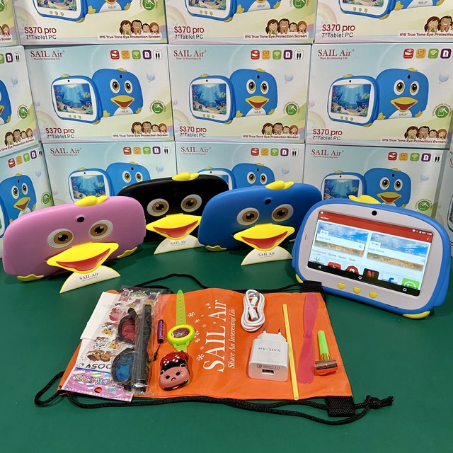 Wholesale Tablets 7 Inch 8GB+256GB Child Android 13 SIM WlFl Writing Tablet for Kids Educational Reading Machine Kids Tablet