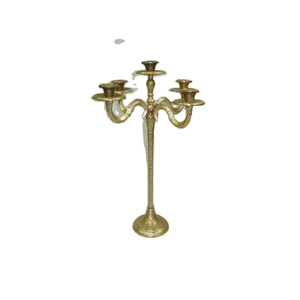 Antique Embossed Gold <b>Candelabra</b> - Product Image 2