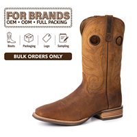 Bottes de mode western vintage CHENO OEM pour hommes, logo personnalisé, style country, streetwear, bottes de cowboy pour les détaillants de boutiques