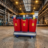 Transformateur de type sec 10 kVA-1000 kVA pour usage intérieur, triphasé, faible bruit, 220 kV, 50/60 Hz