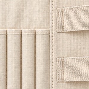 กระเป๋าใส่ปากกาแบบม้วน ผ้าแคนวาส EDC ออแกไนเซอร์ สายเคเบิล กระเป๋าใส่เครื่องมือ  โลโก้สั่งทำ  ซัพพลายเออร์กล่องใส่เครื่องเขียน ขายส่ง - Product Image 4