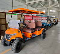Voiturette de golf électrique chinoise Florescence 60V, 4 places, buggy de luxe tout-terrain 4x4, vitesse 30-50 km/h et autonomie 70-90 km, à vendre