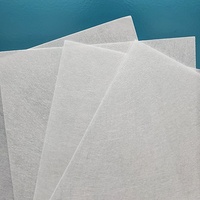 PET COPET Couche de support légère en non-tissé bicomposant, média de filtration liquide haute efficacité TH136B