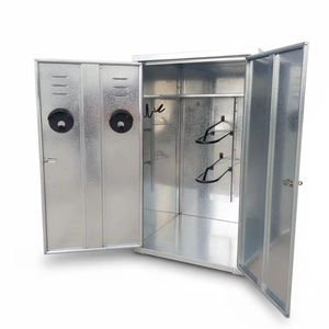 Boîte de toilettage pour chevaux en métal verrouillable, casier à équipement professionnel galvanisé pour les <span class=keywords><strong>courses</strong></span> de chevaux - Product Image 1