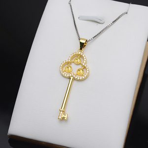 Pendentif en argent S925 avec 3 perles, 5-6 perles, accessoires féminins DIY, plateau vide, pendentif semi-clé avec plusieurs perles, perles en vrac - Product Image 3