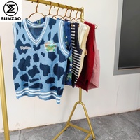 Ropa de segunda mano Ball Baju Importación Corea Pakaian Wanita Ropa usada Stock Baju Wanita Bekas Estilo coreano Chaleco Suéter Pakaian Bekas