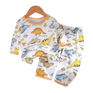 Traje de Verano de Algodón de Manga Corta para Niños, Estilo Casual, Diseño de Dibujos Animados, Económico, Directo de Fábrica - Product Image 5