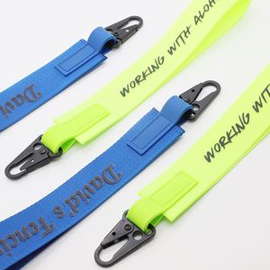Wholesale Custom Tactical <b>Key</b> Strap with Olecranon Buckle High-Visibility Nylon Keychain <b>for</b> Construction & Trade Branding - Product Image 2