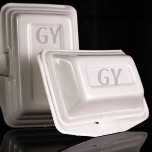 Caja de espuma para comida, caja de espuma para llevar, caja de espuma para comida, caja de espuma para llevar, caja de espuma de un solo uso, contenedor de comida de espuma desechable - Product Image 1