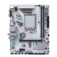 Carte mère B660M GAMING WIFI ICE, PCB blanc, LGA1700, DDR4, 6 phases, alimentation Dr.Mos, WiFi intégré, ARGB, Micro ATX, pour PC de jeu