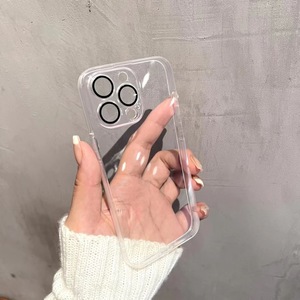 เคสใสแข็งสำหรับ iPhone 17 16 15 ป้องกันกล้องไม่เหลือง เคสโ<span class=keywords><strong>ท</strong></span>รศัพ<span class=keywords><strong>ท</strong></span>์มือถือสำหรับ iPhone 18 Pro Max - Product Image 4