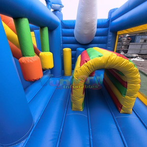 3D kids outdoor bounce house for party chateau gonflable inflatable dolphin bouncy castle and slide combo - Product Image 6