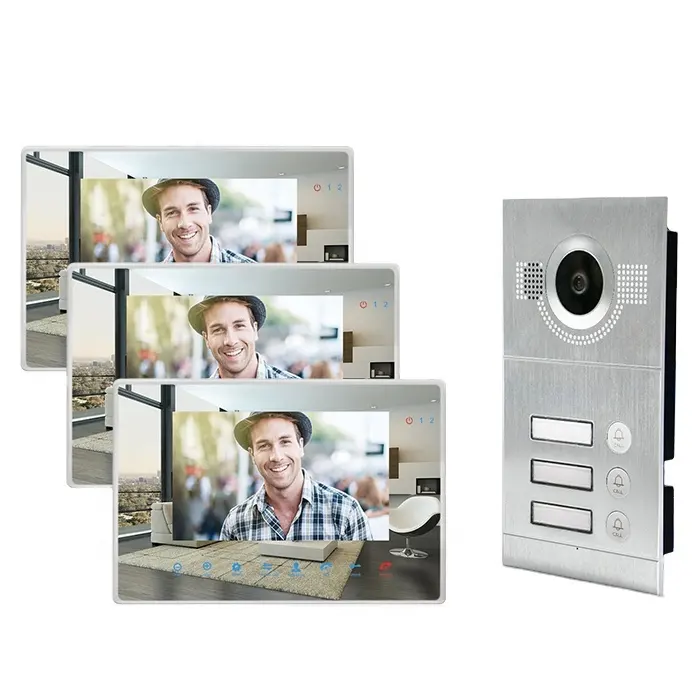 Bellen/Deur Intercom/Ontgrendelen Van De Deur/Monitoring Video Deurtelefoon Intercom Systeem