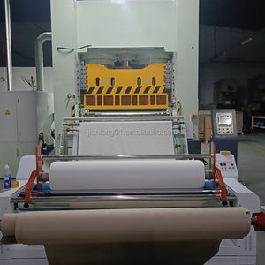 Presse hydraulique monocolonne avec système PLC servo, précision de 0,02 mm, pour la découpe de cuir PU pour coussins de yoga et sièges de voiture - Product Image 4