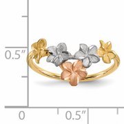 Bague de mariage en acier 316L plaqué or 18 carats avec zircone cubique, vente en gros directe d'usine, personnalisation du logo gratuite, taille sur mesure pour les marques de bijoux - Product Image 2