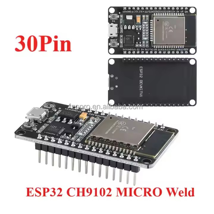 ESP32 CH9102 MICRO Interface Pin Array Soldering
