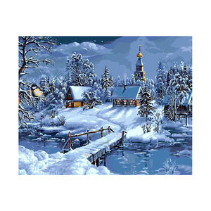 Album de peinture à l'huile numérique DIY en gros de fabricant Marchandises de stalle de rue de style moderne pour <span class=keywords><strong>le</strong></span> commerce électronique - Product Image 3