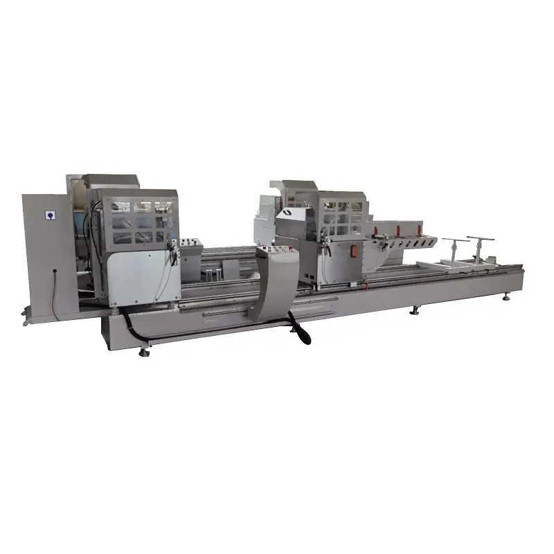 Made in china ali baba high efficienc Double-head precision cutting saw for aluminum PVC