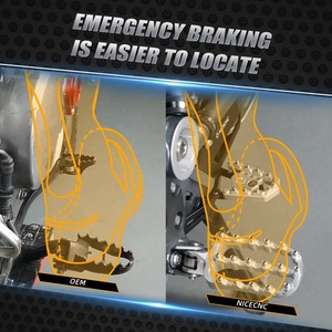 NICECNC para <span class=keywords><strong>BMW</strong></span> R1250GS R1200GS Extensor de Placa de Punta de Pedal de Freno <span class=keywords><strong>R</strong></span> 1250 GS R1250 GS 2020 2021 <span class=keywords><strong>2022</strong></span> 2023 <span class=keywords><strong>R</strong></span> <span class=keywords><strong>1200</strong></span> GS 2013-2018 - Product Image 4