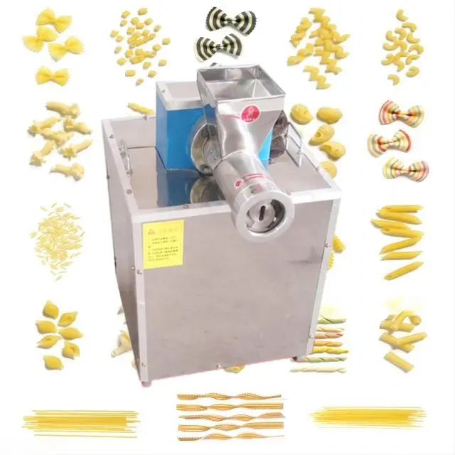 Línea de productos de fideos italianos para pasta completamente automática, máquina para hacer pasta de macarrones