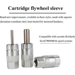 ZOYOSPORTS 6/7/8/9/10/11 vitesses outil de réparation de vélo outil de retrait et de verrouillage de roue libre étendu accessoires de vélo - Product Image 2