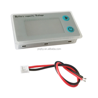 Monitor Digital de Capacidad de Batería de Litio y Plomo-Ácido 12-72V con Indicador LCD de Voltaje y Corriente QHY JS-C33