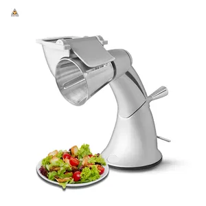 수동 과일 샐러드 기계 식품 프로세서 5 1 샐러드 메이커