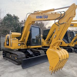 Used Komatsu PC60 Mini Crawler Excavator 6.3 Ton Japan Original PLC Gear Pump Bearing Equipped Construction Farm Use 2022 Model - Product Image 3