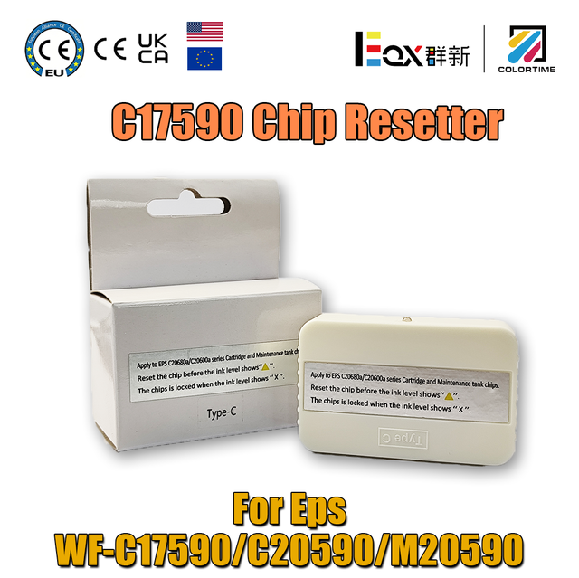 For Epson WF-C17590/C20590/M20590 Printer Maintenance tank Chip Resetter